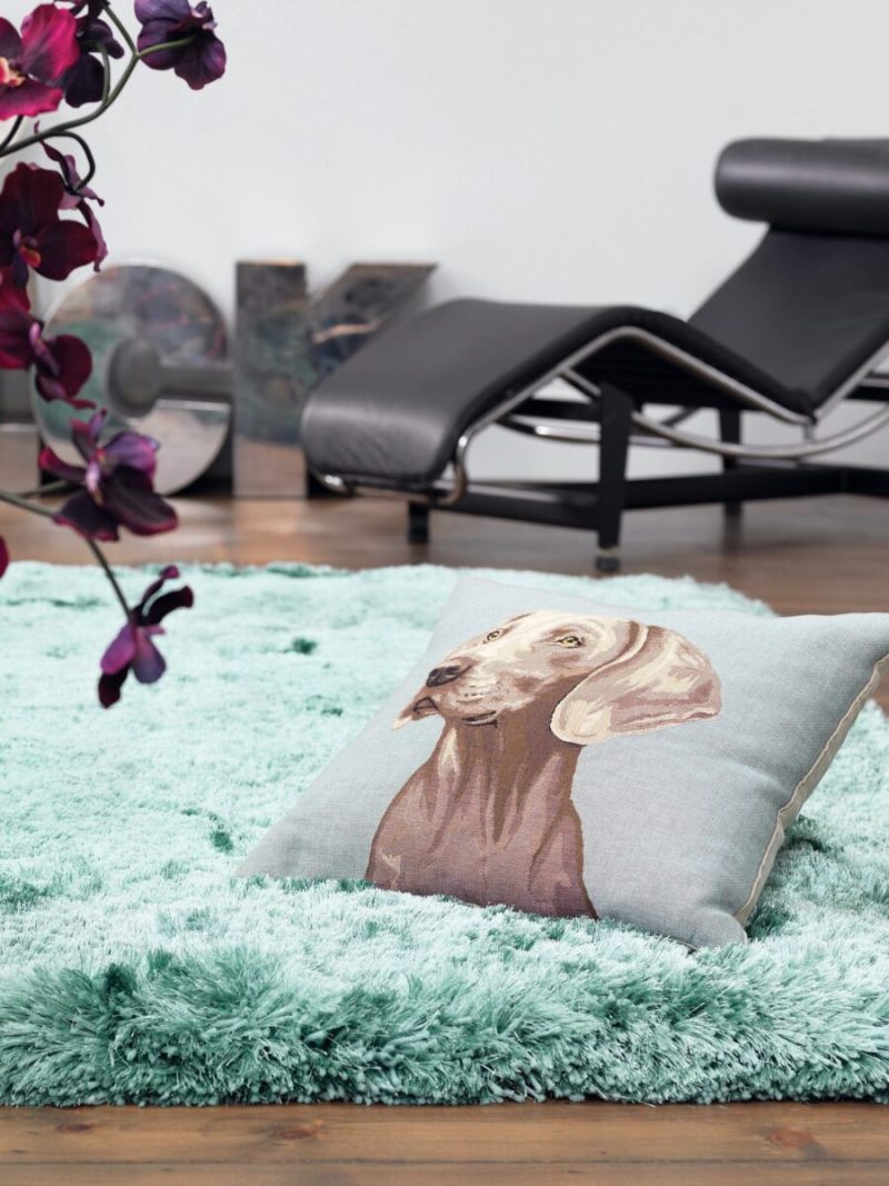 Covor pufos lucrat manual modern model uni Plush Ocean 75 mm 200x300 cm PLUS200300OCEA - imagine 3