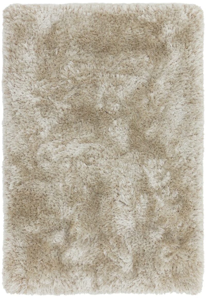 Covor pufos pearl lucrat manual modern model uni Plush Pearl 75 mm 120x170 cm PLUS120170PEAR - imagine 2