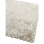 Covor pufos pearl lucrat manual modern model uni Plush Pearl 75 mm 160x230 cm PLUS160230PEAR