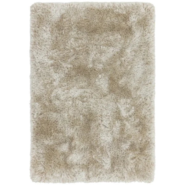 Covor pufos pearl lucrat manual modern model uni Plush Pearl 75 mm 140x200 cm PLUS140200PEAR