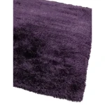 Covor pufos violet lucrat manual modern model uni Plush Purple 75 mm 120x170 cm PLUS120170PURP