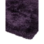 Covor pufos violet lucrat manual modern model uni Plush Purple 75 mm 120x170 cm PLUS120170PURP