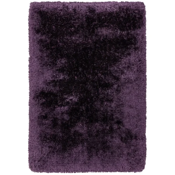 Covor pufos violet lucrat manual modern model uni Plush Purple 75 mm 160x230 cm PLUS160230PURP