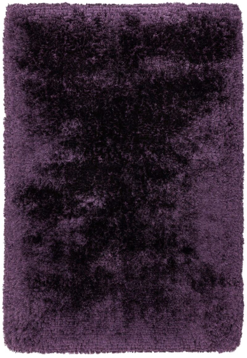 Covor pufos violet lucrat manual modern model uni Plush Purple 75 mm 200x300 cm PLUS200300PURP
