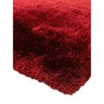 Covor pufos rosu lucrat manual modern model uni Plush Red 75 mm 200x300 cm PLUS200300REDD