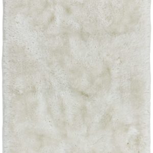 Covor pufos alb lucrat manual modern model uni Plush White 75 mm 140x200 cm PLUS140200WHIT