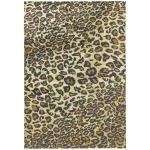 Covor lucrat manual modern model animal print Quantum Leopard 8 mm 120×170 cm QUAN120170QU01