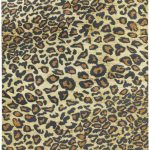 Covor lucrat manual modern model animal print Quantum Leopard 8 mm 160×230 cm QUAN160230QU01