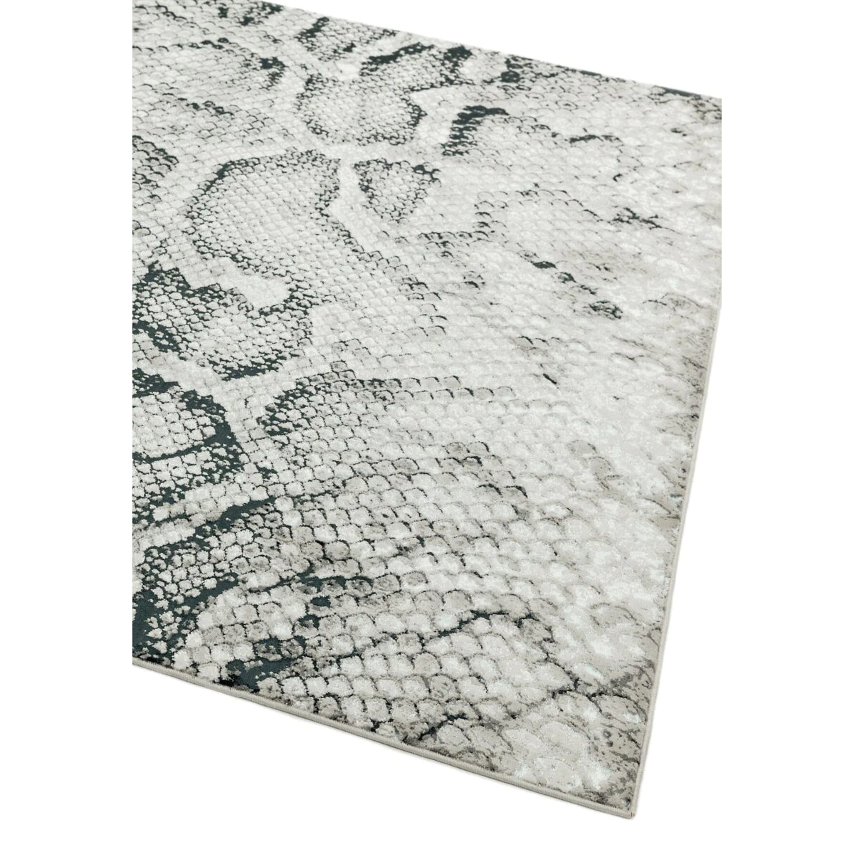 Covor lucrat manual modern model animal print Quantum Snake 8 mm 80x150 cm QUAN080150QU03