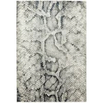 Covor lucrat manual modern model animal print Quantum Snake 8 mm 80x150 cm QUAN080150QU03