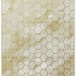 Covor lucrat manual modern model animal print Quantum Honeycomb 8 mm 80×150 cm QUAN080150QU05