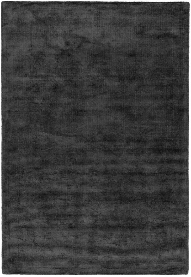Covor pufos gri lucrat manual modern model uni Reko Charcoal 5 mm 200x300 cm REKO200300CHAR - imagine 2