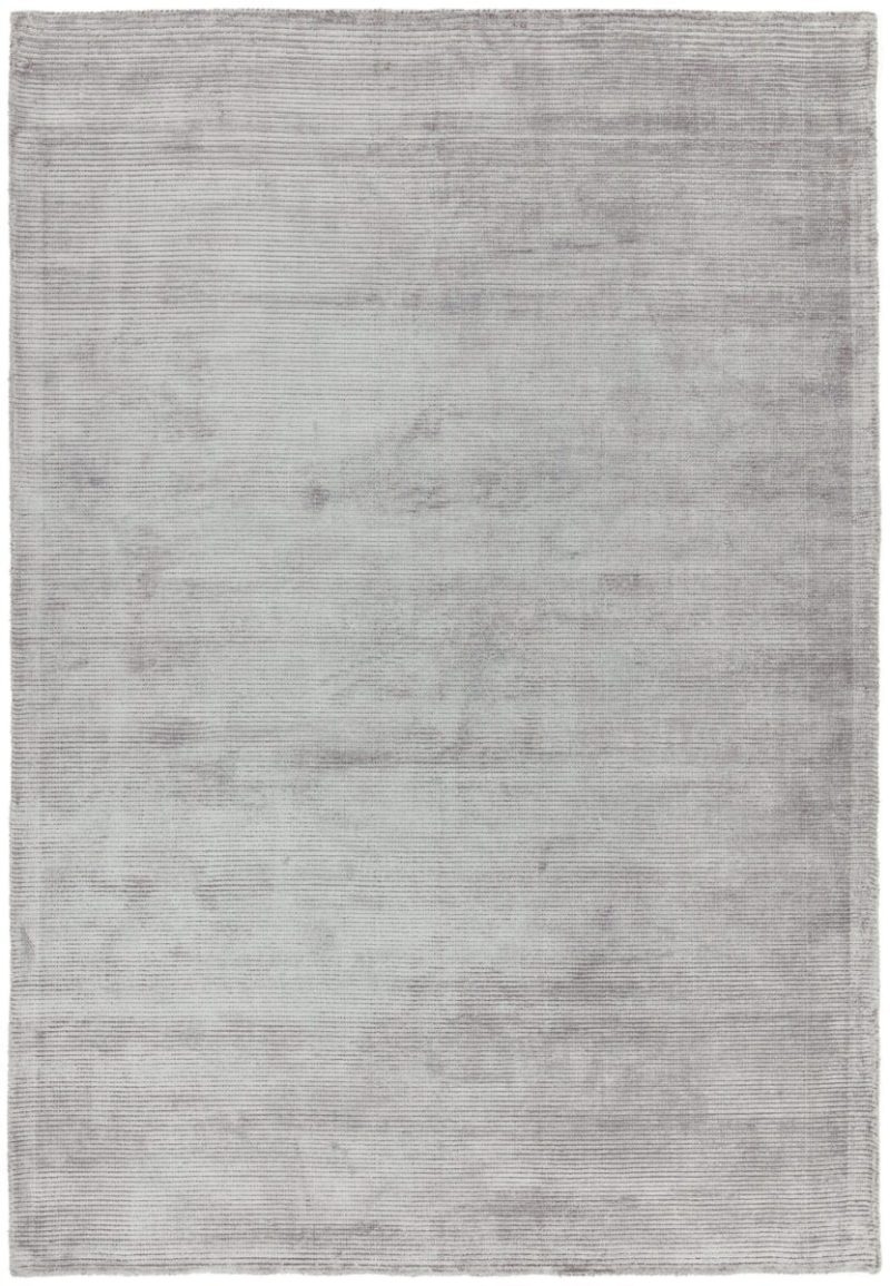 Covor pufos argintiu lucrat manual modern model uni Reko Silver 5 mm 120x170 cm REKO120170SILV - imagine 2