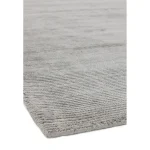 Covor pufos argintiu lucrat manual modern model uni Reko Silver 5 mm 160x230 cm REKO160230SILV