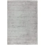 Covor pufos argintiu lucrat manual modern model uni Reko Silver 5 mm 120×170 cm REKO120170SILV
