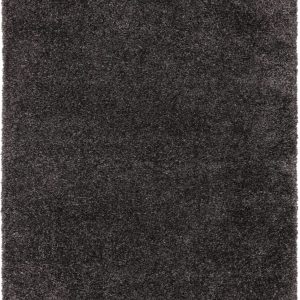 Covor pufos gri modern model uni Ritchie Charcoal 50 mm 80x150 cm RITC080150CHAR