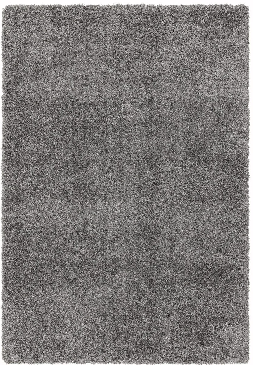 Covor pufos gri modern model uni Ritchie Grey 50 mm 120×170 cm RITC120170GREY