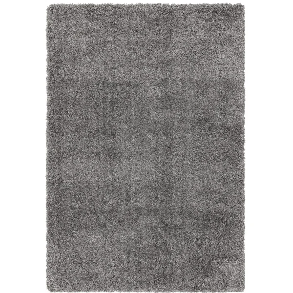 Covor pufos gri modern model uni Ritchie Grey 50 mm 200x290 cm RITC200290GREY