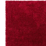 Covor pufos rosu modern model uni Ritchie Red 50 mm 160x230 cm RITC160230REDD