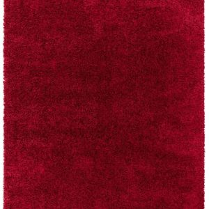 Covor pufos rosu modern model uni Ritchie Red 50 mm 80x150 cm RITC080150REDD
