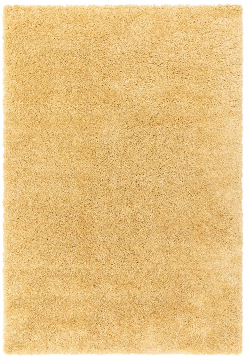 Covor pufos galben modern model uni Ritchie Yellow 50 mm 80x150 cm RITC080150YELL - imagine 2