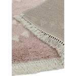 Covor pufos roz modern model geometric tribal Rocco PINK 30 mm 160x230 cm ROCC1602300001