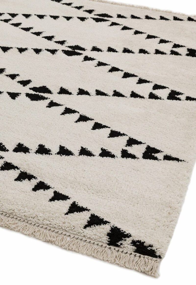 Covor pufos crem modern model geometric tribal Rocco CREAM 30 mm 200x290 cm ROCC2002900003 - imagine 3