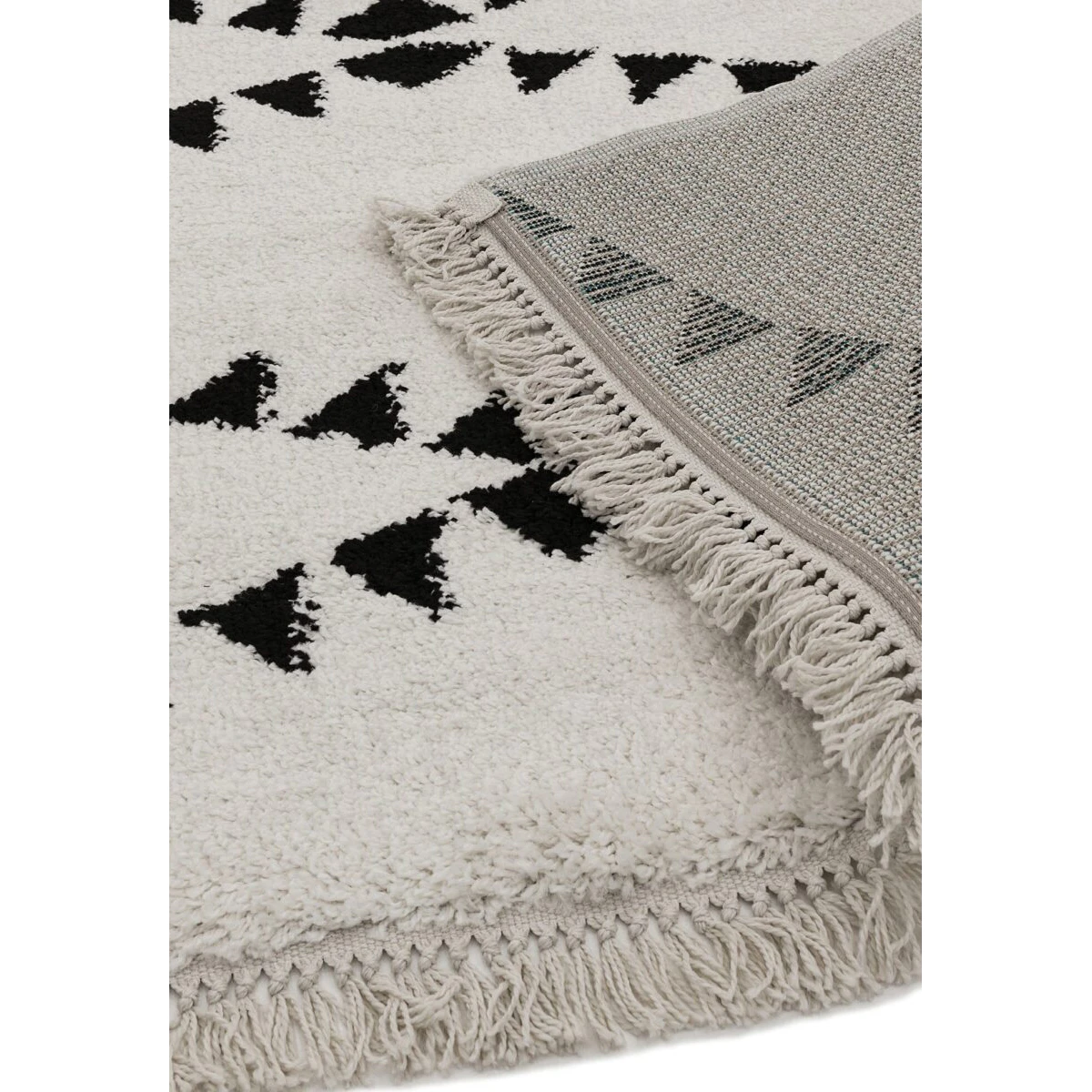 Covor pufos crem modern model geometric tribal Rocco CREAM 30 mm 200x290 cm ROCC2002900003