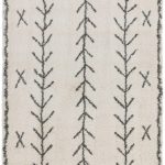 Covor pufos crem modern model geometric tribal Rocco CREAM ARROW 30 mm 200×290 cm ROCC2002900010