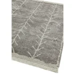 Covor pufos gri modern model geometric tribal Rocco GREY ARROW 30 mm 160x230 cm ROCC1602300011
