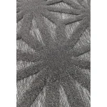 Covor pufos anthracite modern model geometric Salta Anthracite Star 2-11 mm 160x230 cm SALT160230SA01