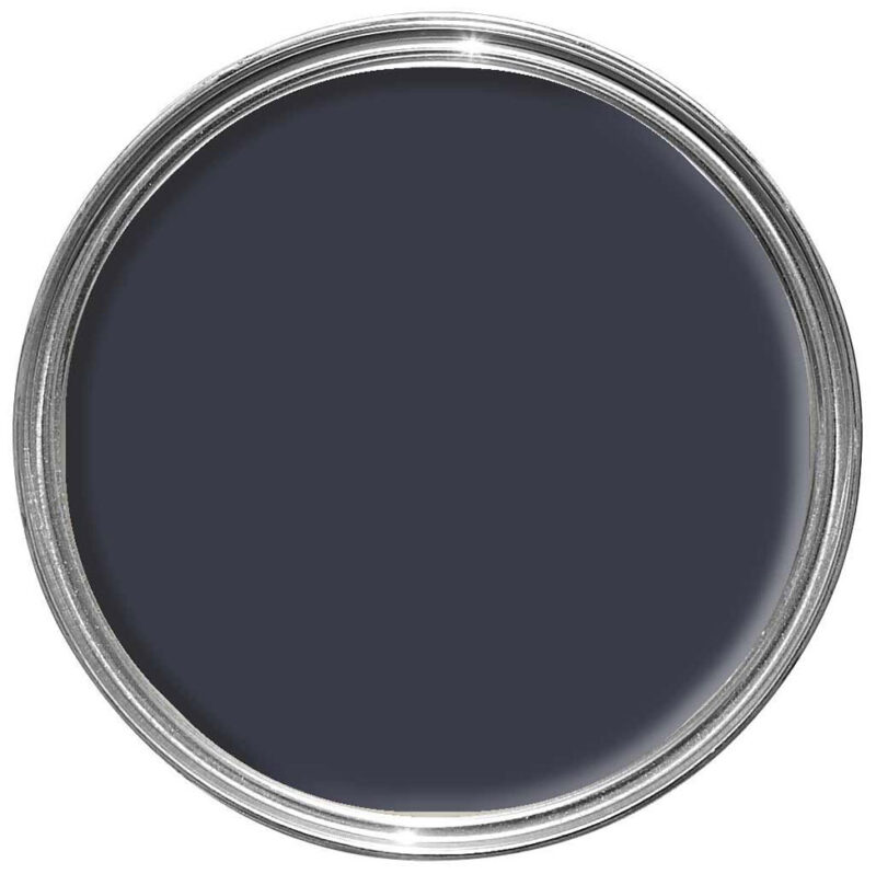Vopsea mov satinata 20 la suta luciu pentru exterior Farrow and Ball Exterior Eggshell NHM Scotch Blue No.W24 750 ml - imagine 2