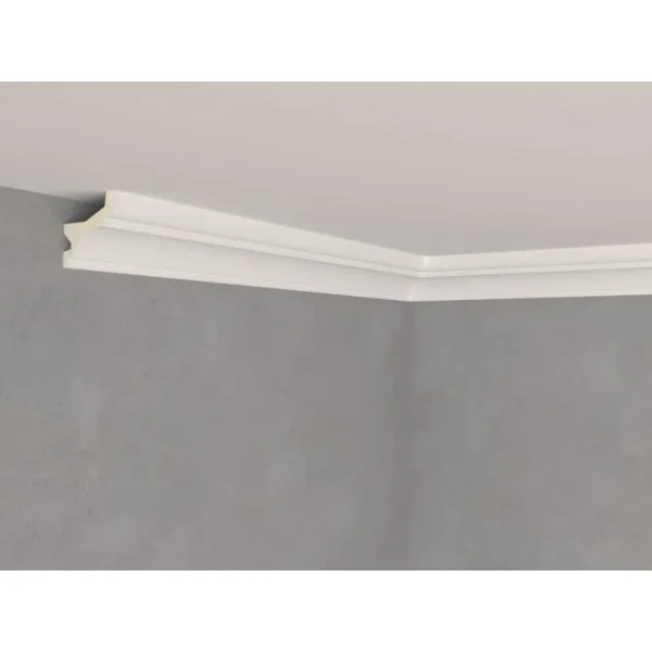 Scafă decorativă de interior lumină indirectă din poliuretan SD15 dimensiuni 77x80x2000mm