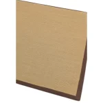 Covor maro din sisal bumbac modern outdoor model uni Sisal Linen Chocolate 4 mm 120x180 cm SISA120180CHOC