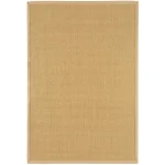 Covor din sisal bumbac modern outdoor model uni Sisal Linen Linen 4 mm 120×180 cm SISA120180LINE