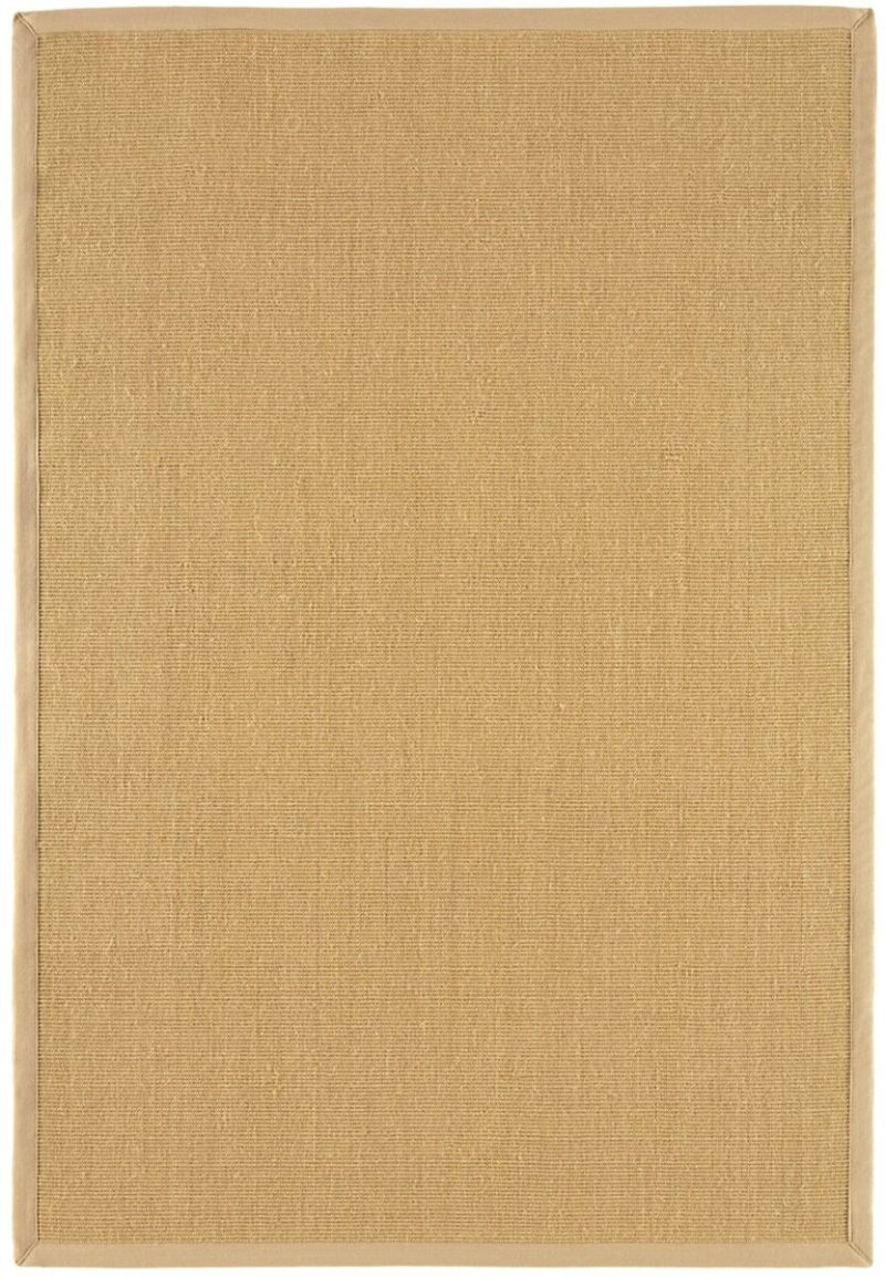 Covor din sisal bumbac modern outdoor model uni Sisal Linen Linen 4 mm 200x300 cm SISA200300LINE