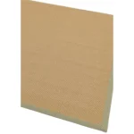 Covor din sisal bumbac modern outdoor model uni Sisal Linen Sage 4 mm 068x300 cm SISA068300SAGE