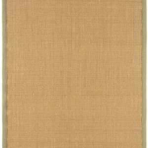 Covor din sisal bumbac modern outdoor model uni Sisal Linen Sage 4 mm 120x180 cm SISA120180SAGE
