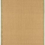 Covor din sisal bumbac modern outdoor model uni Sisal Linen Sage 4 mm 160×230 cm SISA160230SAGE