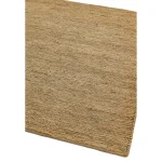 Covor natural din iută lucrat manual modern model uni Soumak Natural 6 mm 200x300 cm SOUM200300NATU