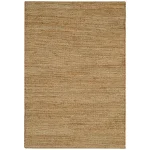 Covor natural din iută lucrat manual modern model uni Soumak Natural 6 mm 200×300 cm SOUM200300NATU