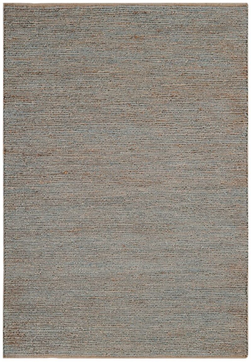 Covor argintiu din iută lucrat manual modern model uni Soumak Silver 6 mm 200x300 cm SOUM200300SILV - imagine 2