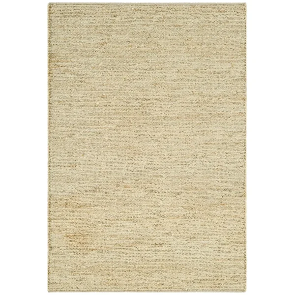 Covor din iută lucrat manual modern model uni Soumak Straw 6 mm 160x230 cm SOUM160230STRA