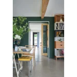 Vopsea verde mata 7 la suta luciu pentru interior Farrow and Ball Mostra Studio Green No. 93 100 ml