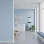 Tapet PVC  bleu, Modul 929, spitale și clinici, Fatra Lino - Tapet pvc