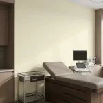 Tapet PVC  crem, Modul 854, spitale și clinici, Fatra Lino