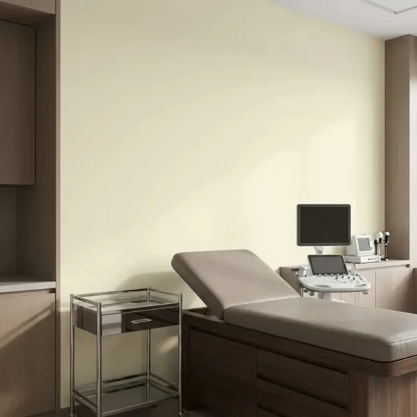 Tapet PVC  crem, Modul 854, spitale și clinici, Fatra Lino