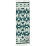 Covor verde traditional model geometric 3d Taza Green 15 mm 160x230 cm TAZA1602300001