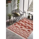 Covor terracotta traditional model geometric 3d Taza Terracotta 15 mm 200x290 cm TAZA2002900003