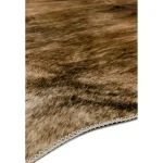 Covor brown traditional model geometric 3d Texas Faux Cowhide Brown 15 mm 190x240 cm TEXA190240BROW